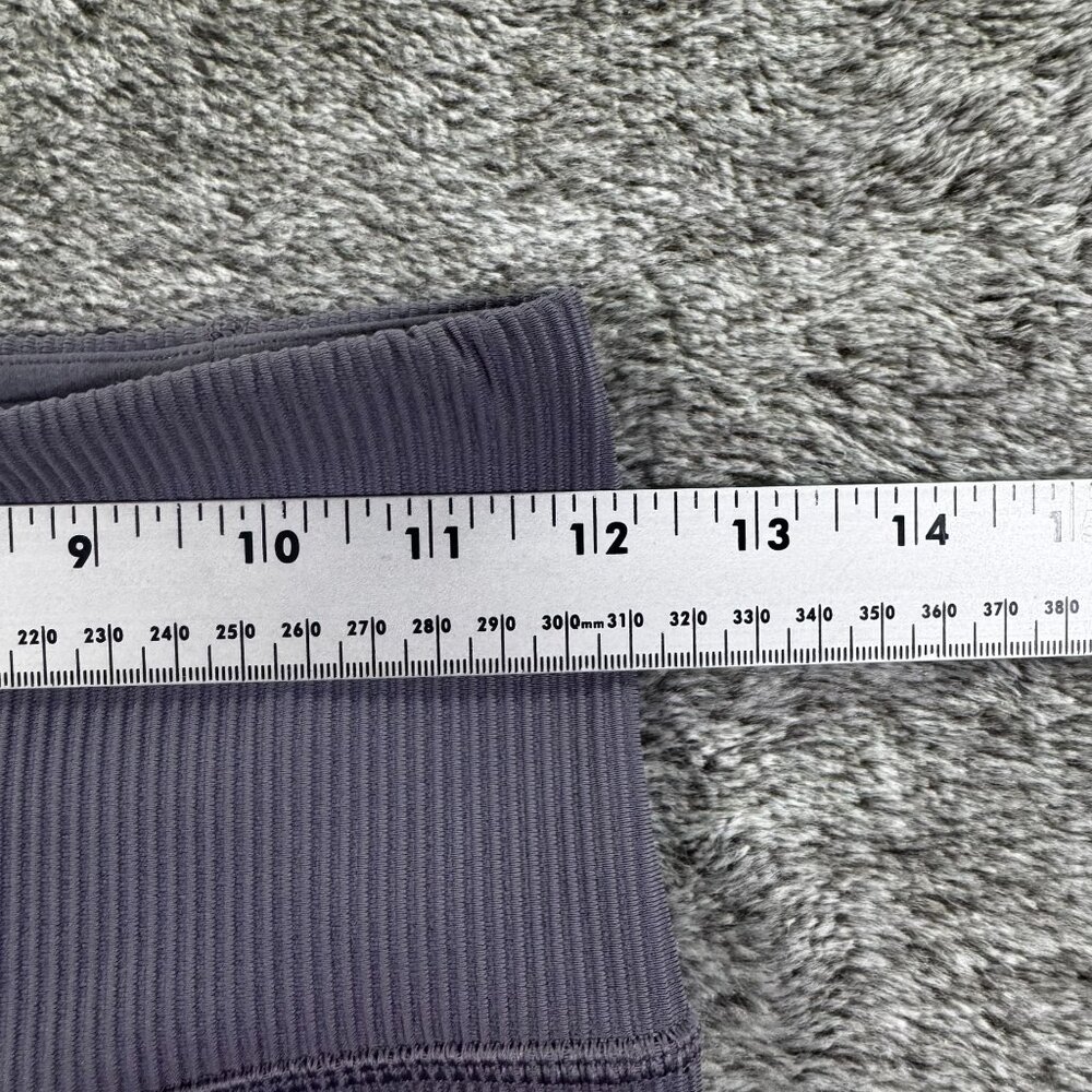 Athleta Elation Rib Tight Sz S Nightfall Purple - Picture 6 of 9